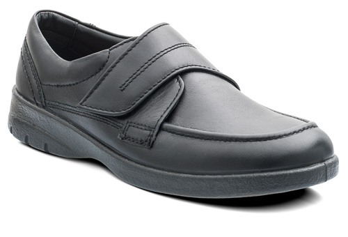 Padders 635N10 Solar Black Velcro Strap ( Wide Fit )  Sizes - 7 to 12  Price - £75