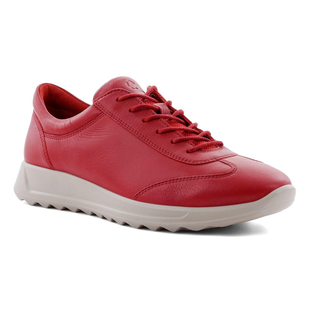 Ecco 292333 Flexure Chilli red lace shoe Sizes - 37 and 42 only  Price - £100 Now £79