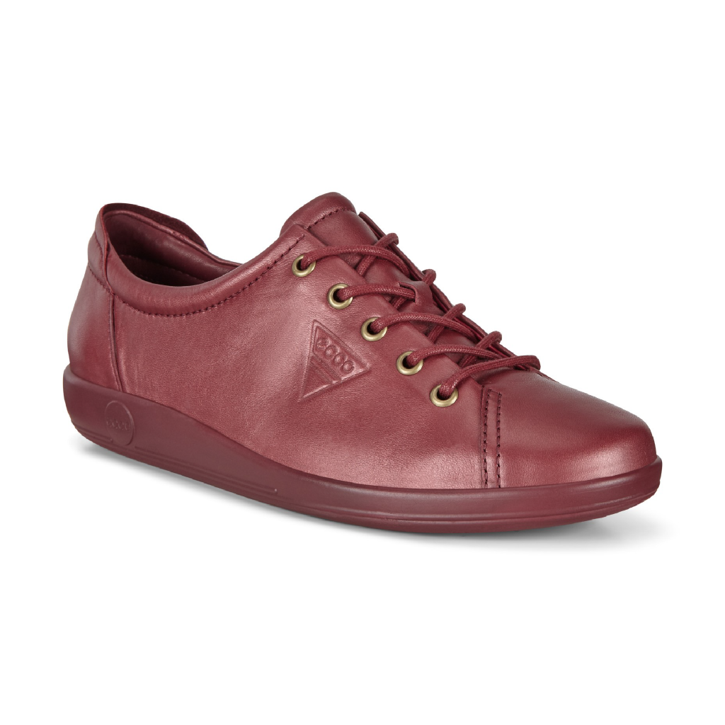 Ecco 206503 Soft 2 Red Lace Shoe   Sizes - 36 and 38 only.   Price - £85 