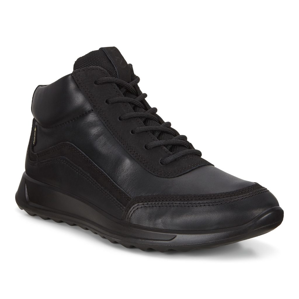 Ecco 292373 Flexure Black GoreTex Lace Boot  Sizes - Sold Out.  Price - £130