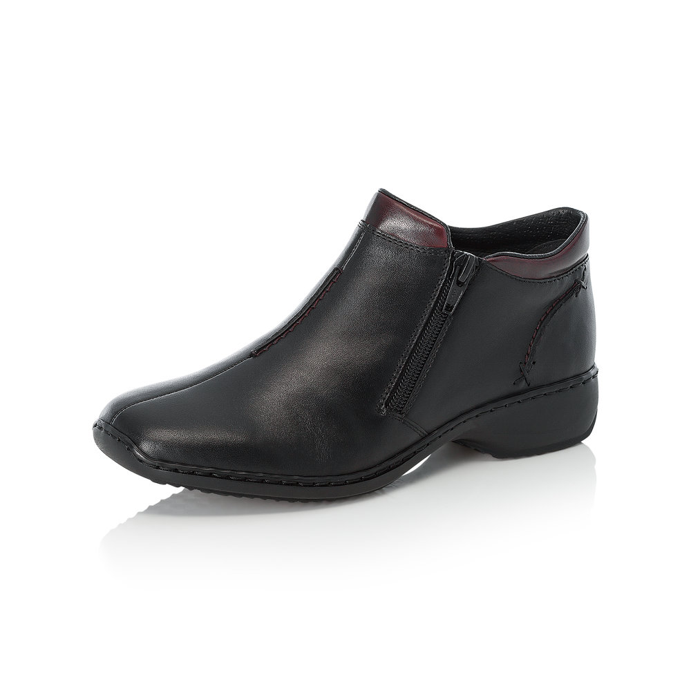 Rieker L3882-00 Black twin zip boot  Sizes -  Sold Out.   Price - £65 