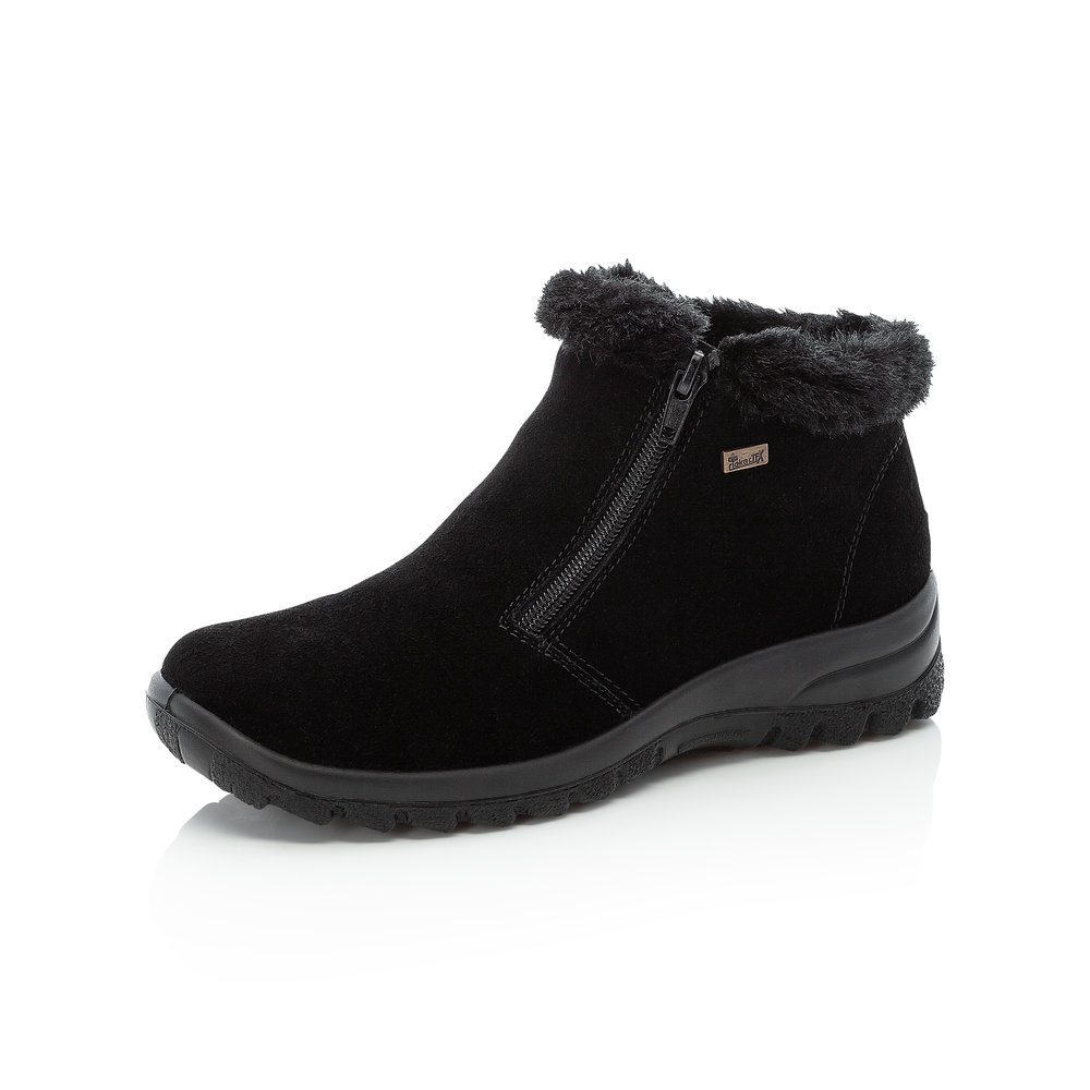 Rieker L7163-00 Black twin zip Tex boot   Size - Sold Out.   Price - £65