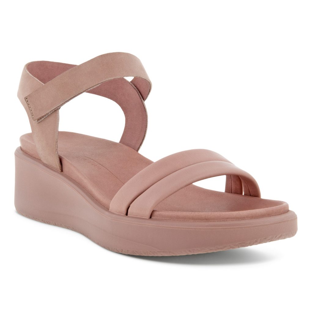 Ecco 273303 Flowt  woodrose wedge sandal  Sizes - Sold Out.  Price - £90 