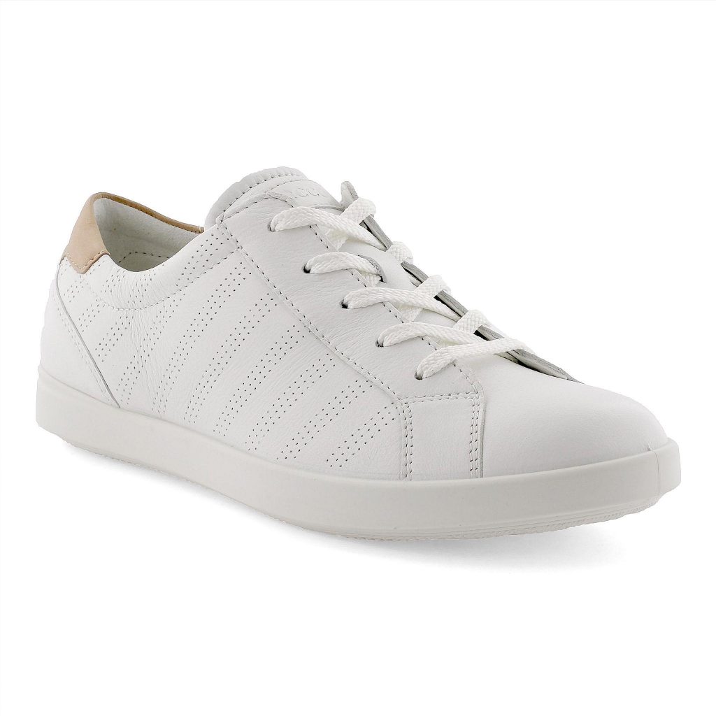 Ecco 205033 Leisure white lace shoe  Sizes - 37, 38 and 41.   Price - £90 Now £79
