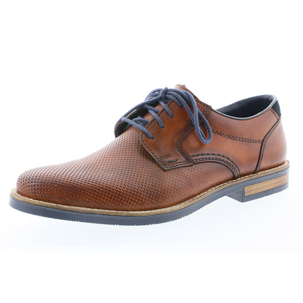 Rieker Mens 13511-24 Tan navy lace shoe Sizes - 40 to 45 Price - £79 