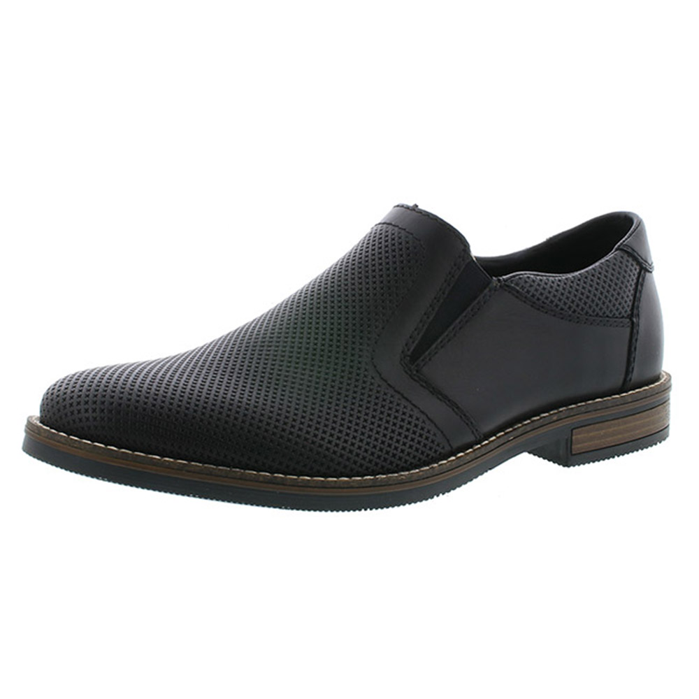 Rieker Mens 13571-00 black casual shoe  Sizes - 43 and 45.  Price - £75 Now £59