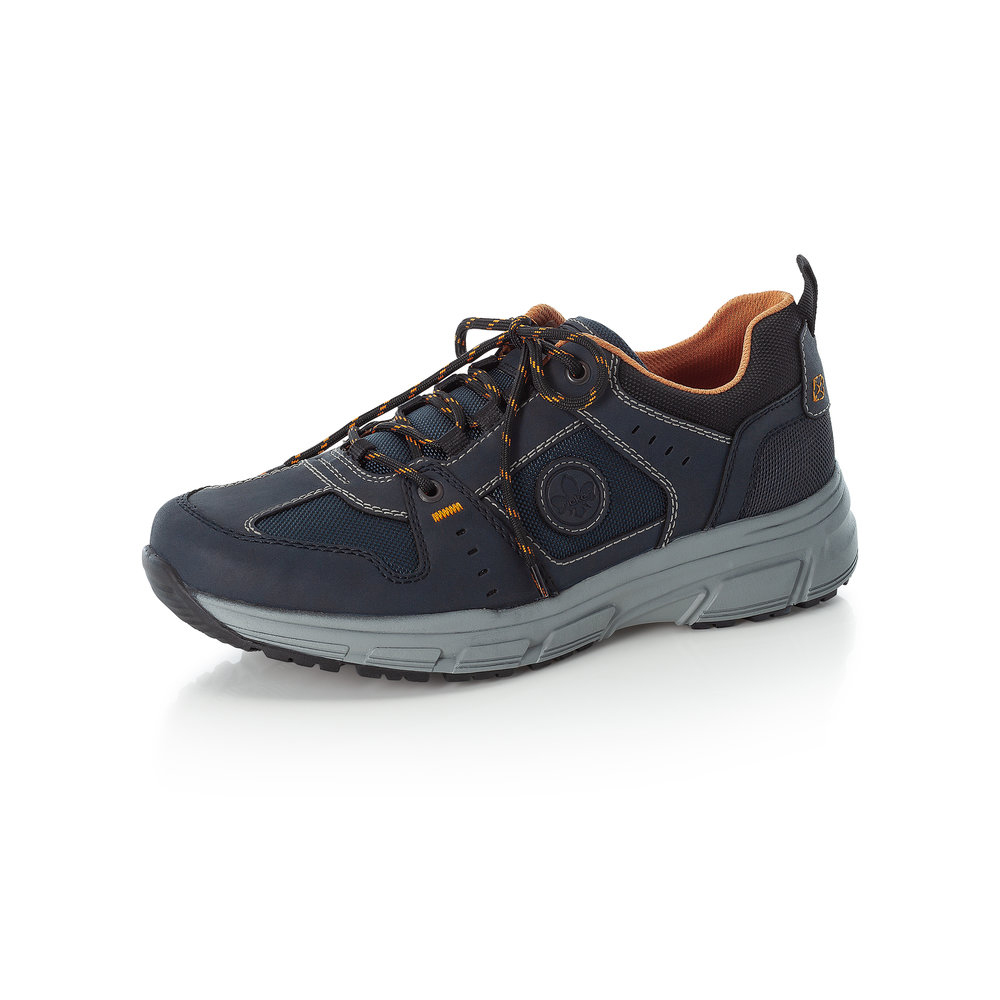 Rieker Mens B6922-14 Navy lace walking shoe   Sizes - 41 to 45   Price - £69