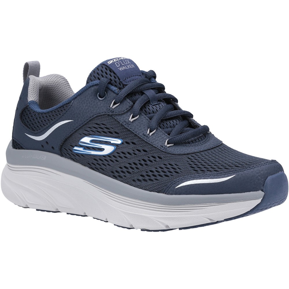 Skechers Mens 232044 Dlux Walker Navy Lace Sizes - Sold Out Price - £69