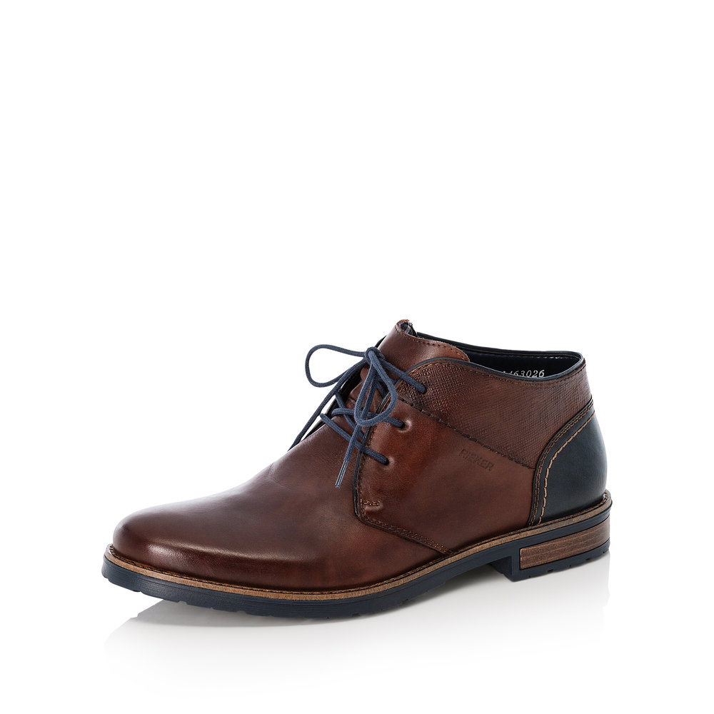 Rieker Mens 14630-26 Brown lace boot  Sizes - Sold Out.   Price - £79