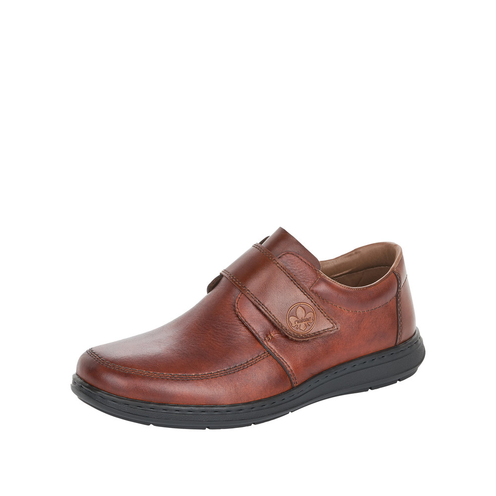 Rieker Mens 17372-24 Tan strap shoe Sizes - 41 to 46 Price - £67