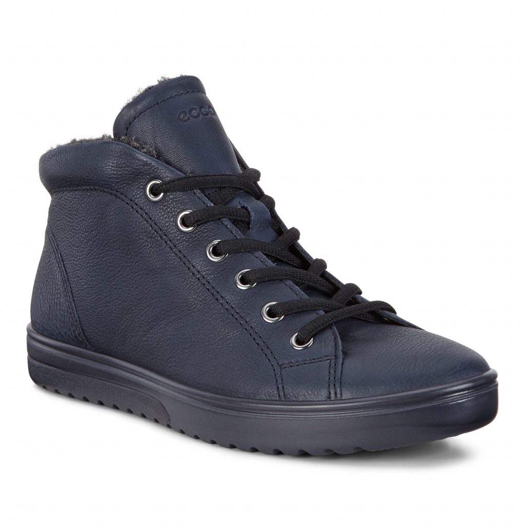 Ecco 235343 Fara Navy Leather lace boot  Sizes - 40 only.  Price - £100 NOW £79