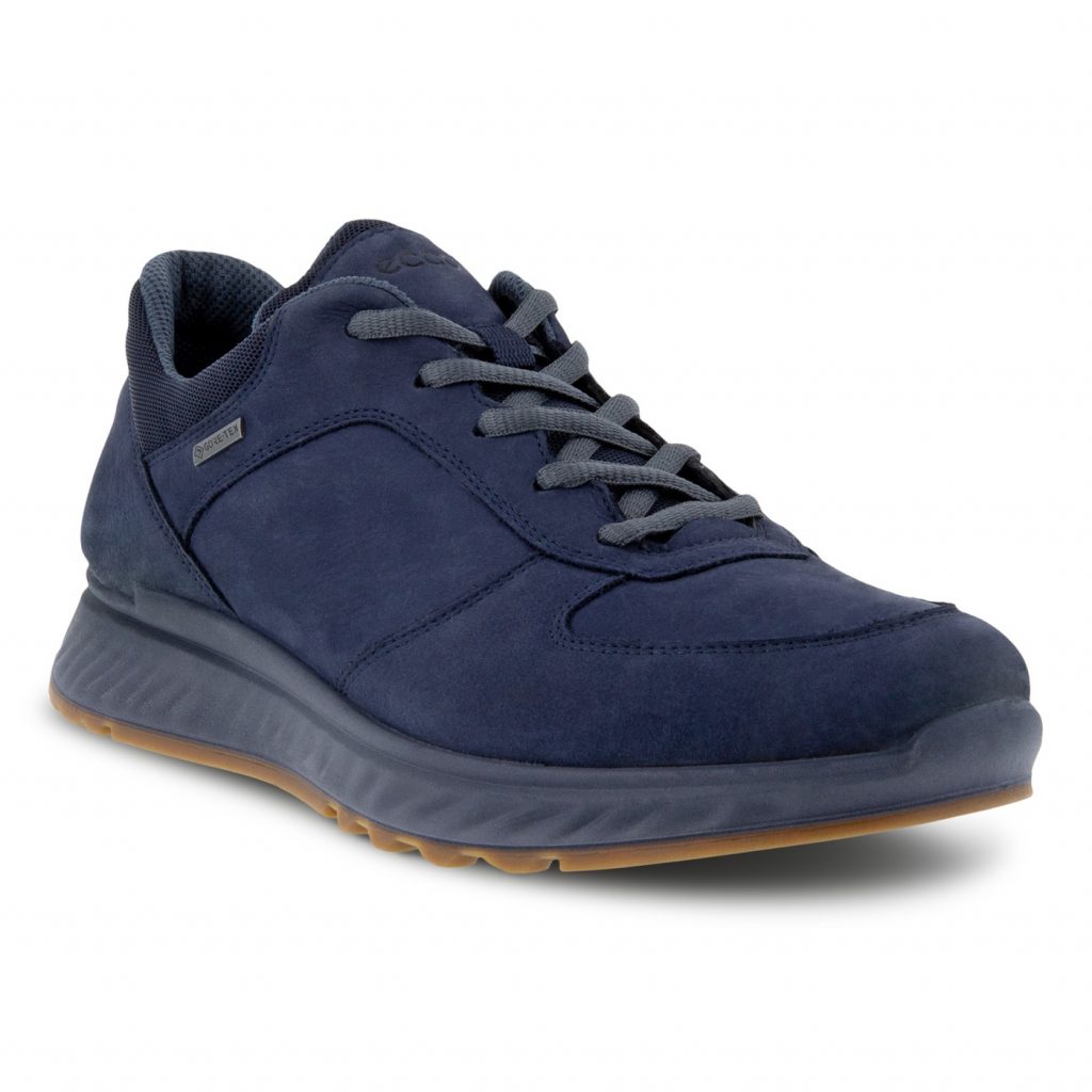 Ecco Mens 835304 Exostride Mens Navy GoreTex lace shoe Sizes - Sold Out. Price - £130 