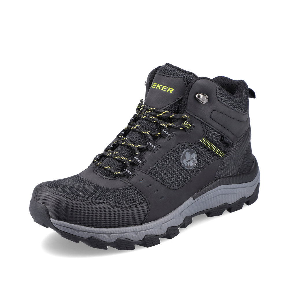 Rieker Mens F9620-00 Black Tex lace walking boot Sizes - 42 and 43 only. Price - £69 NOW £59