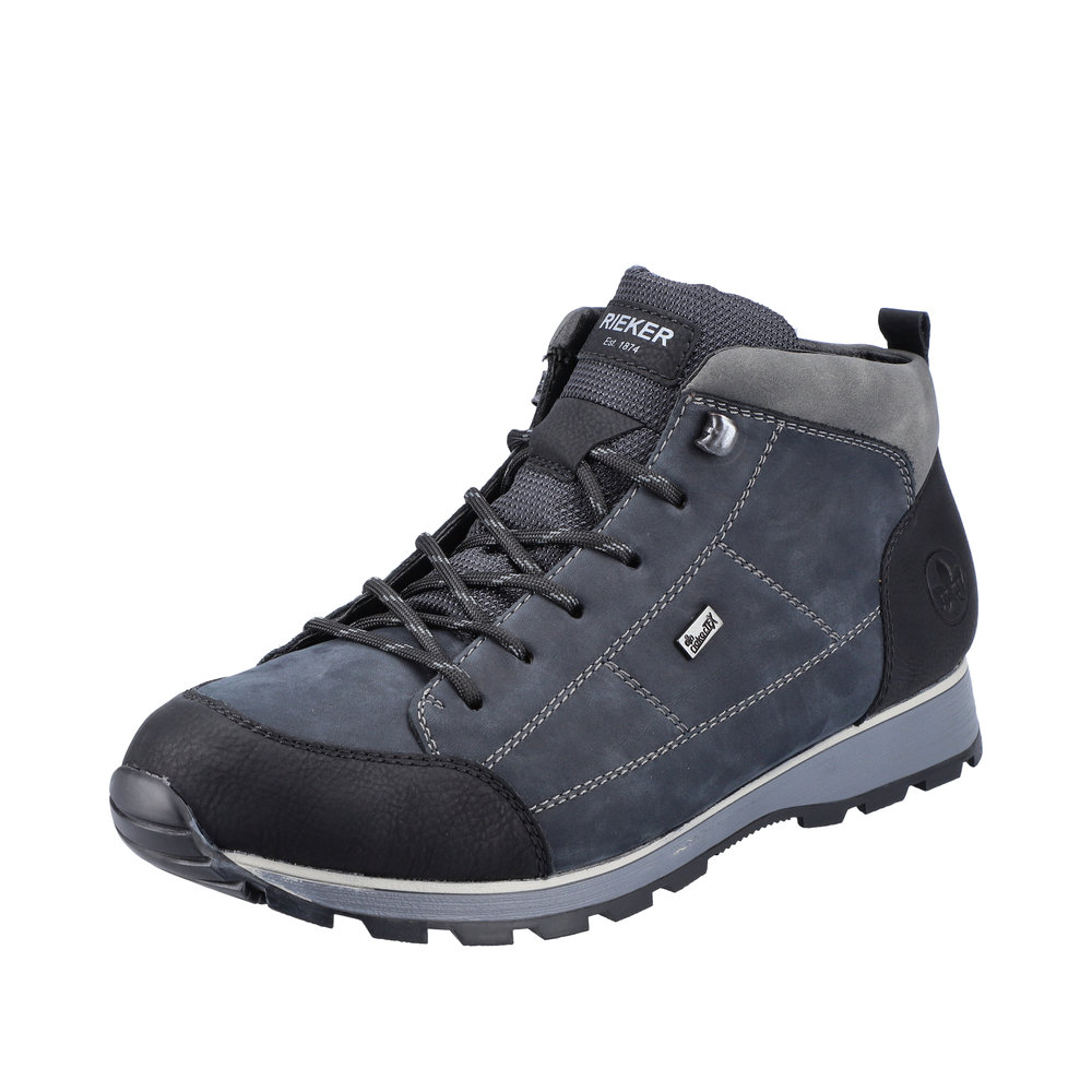 Rieker Mens F5740.01 Grey Tex lace boot  Sizes - 42 to 46.  Price - £79 Now £49