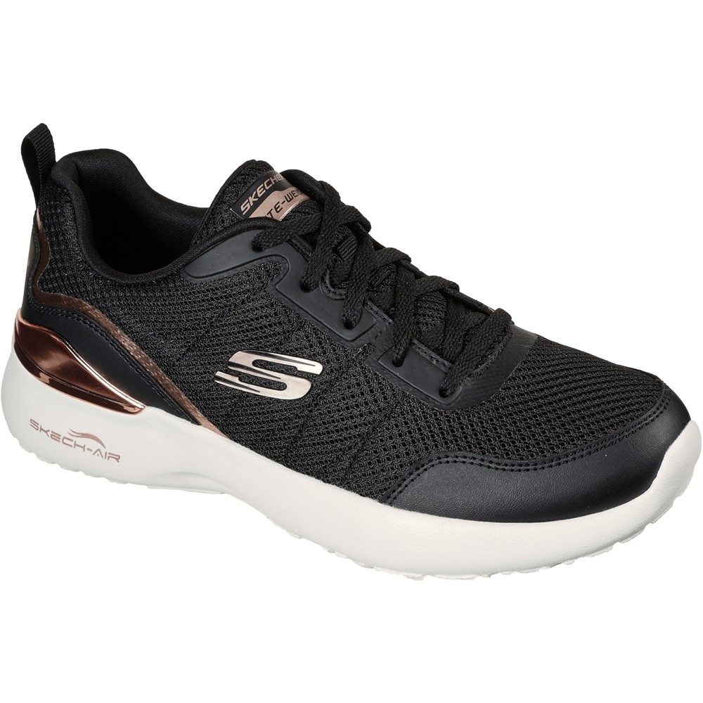Skechers 149660 Skech Air Dynamite Black Gold lace Sizes - 4 to 7 Price - £65
