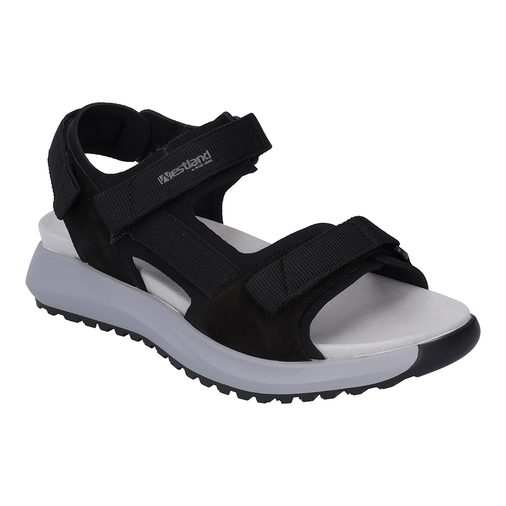 Josef Seibel Annie 01 Black 2 strap sandal Sizes - 37 to 41. Price - £79 NOW £65