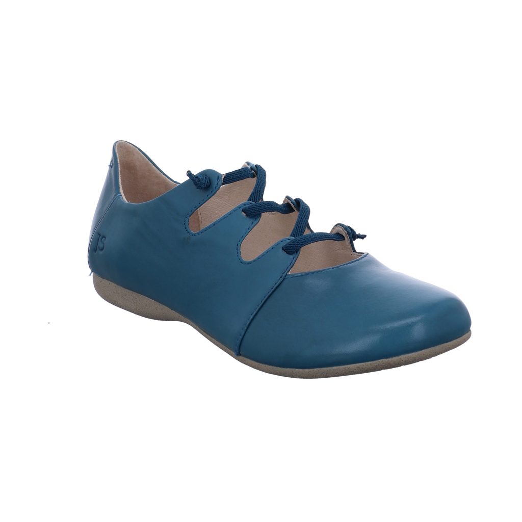 Josef Seibel Fiona 04 Blue elastic lace shoe Sizes - 39 and 41 only. Price - £85 NOW £75