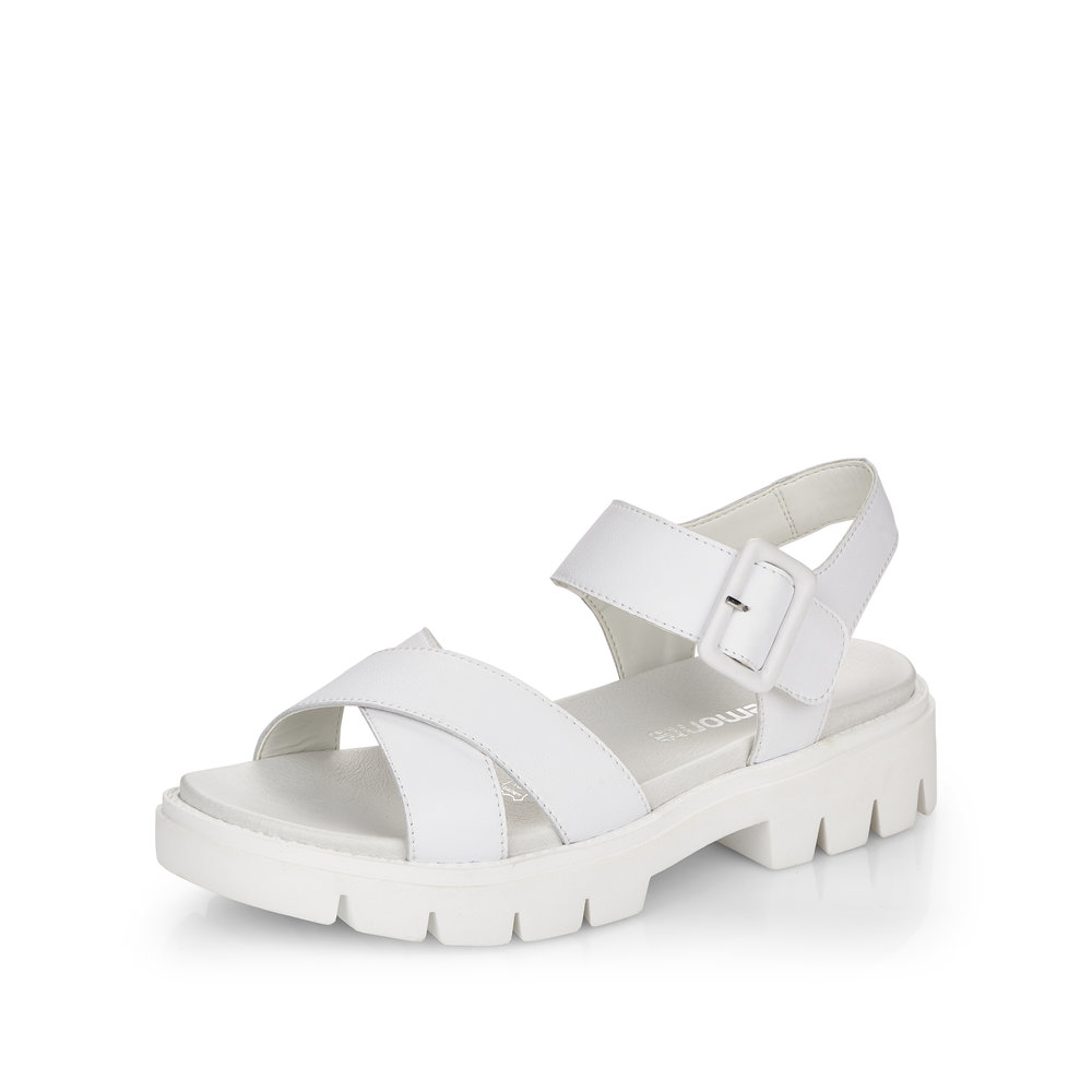 Remonte D7950-80 White chunky sandal Sizes - 38 only. Price - £65 NOW £59