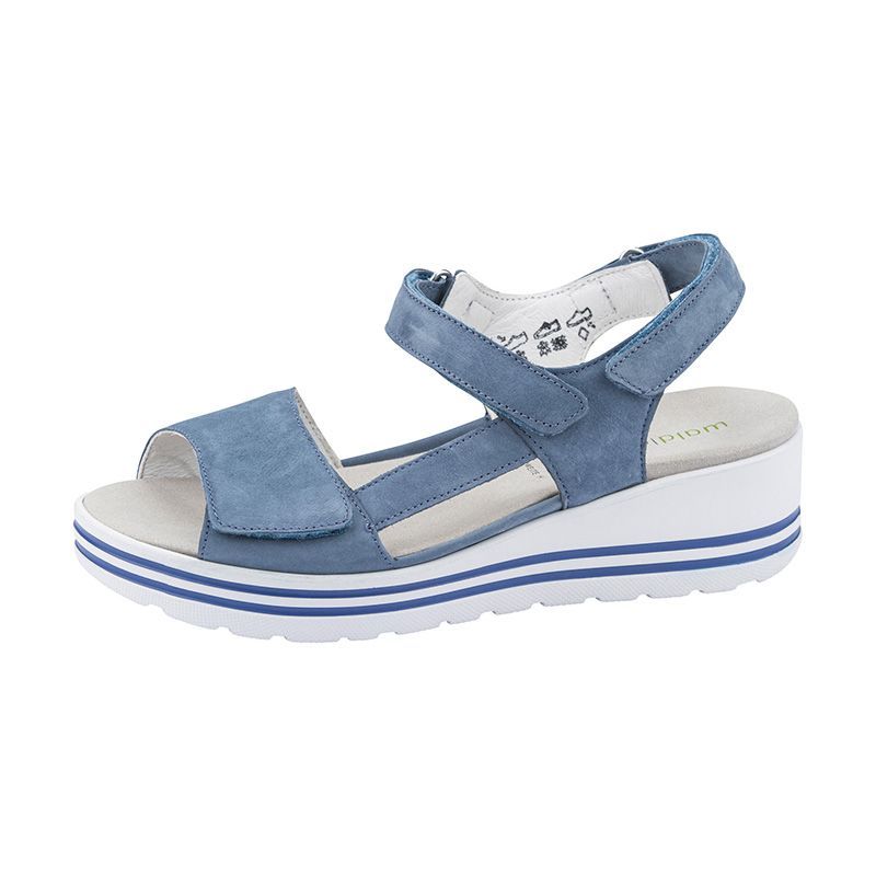 Waldlaufer 728003 H-Michelle Denim wedge sandal Sizes - 5.5 and 6.5 only. Price - £79 NOW £69
