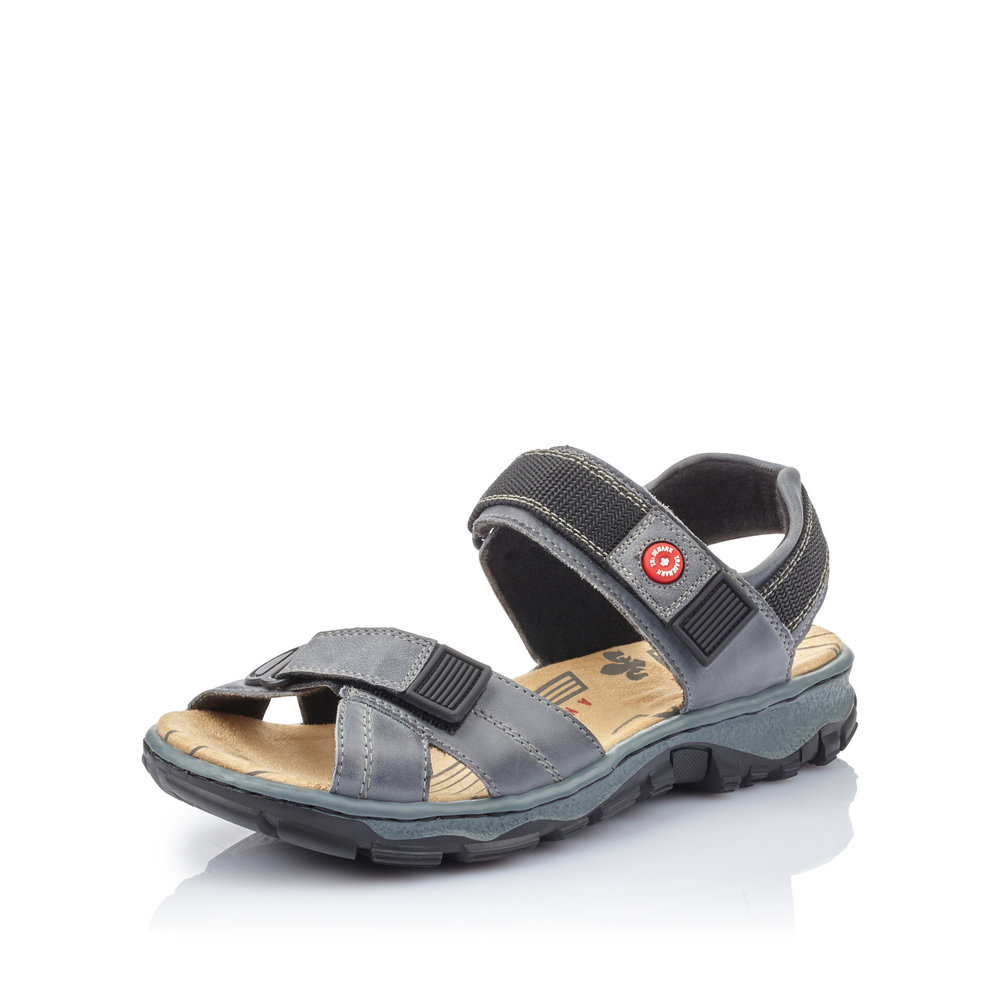 Rieker 68851-12 Blue multi strap sandal Sizes - 38 and 39 only.  Price - £59