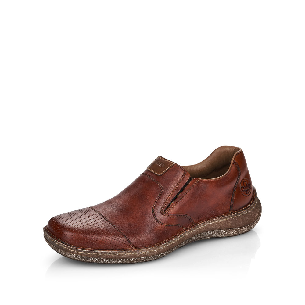 Rieker Mens 03056-24 Tan casual shoe Sizes - 41, 43 and 44 only.  Price - £65 NOW £59