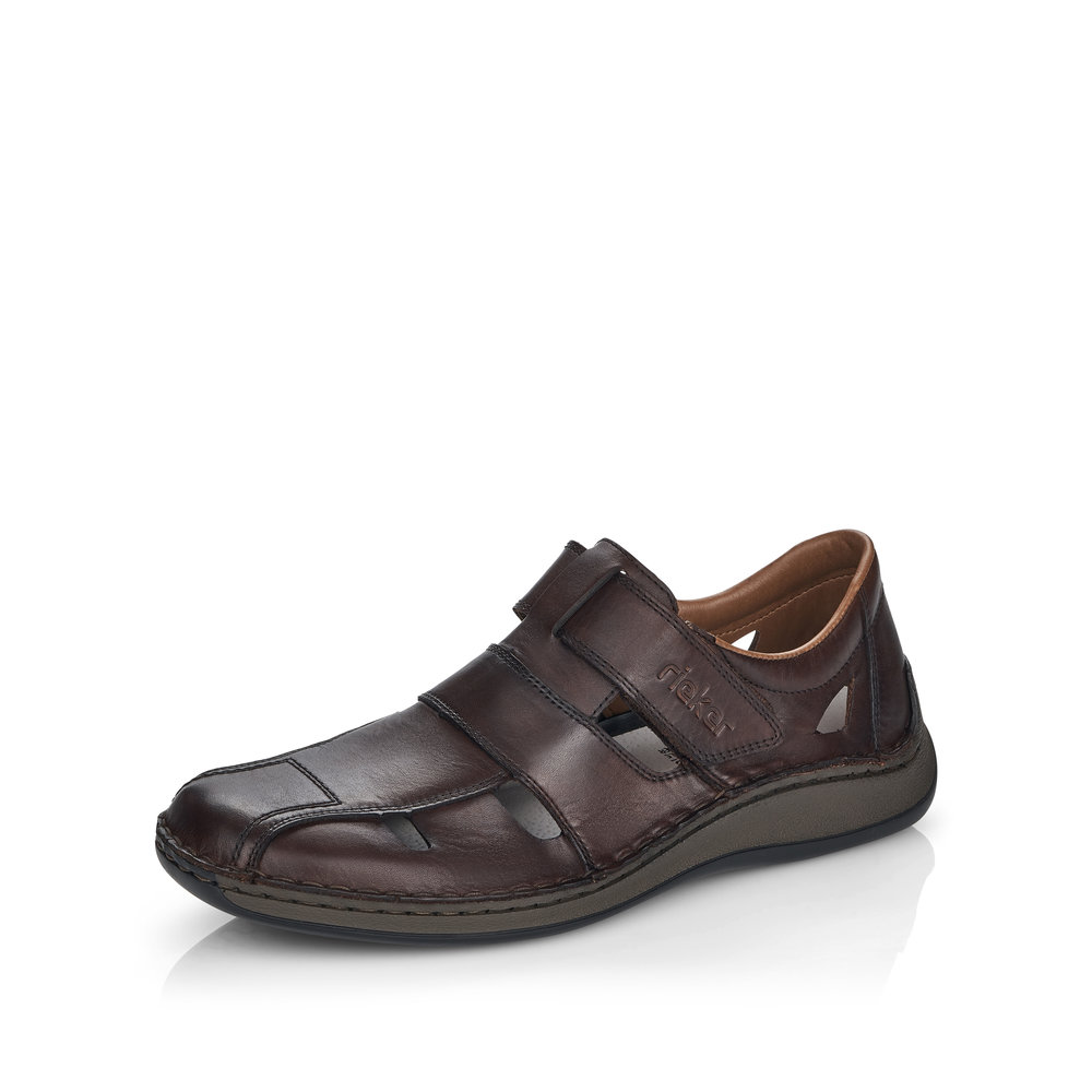 Rieker Mens 05269-25 Brown toe in sandal Sizes - 43, 44 and 45 only.  Price - £69 NOW £59