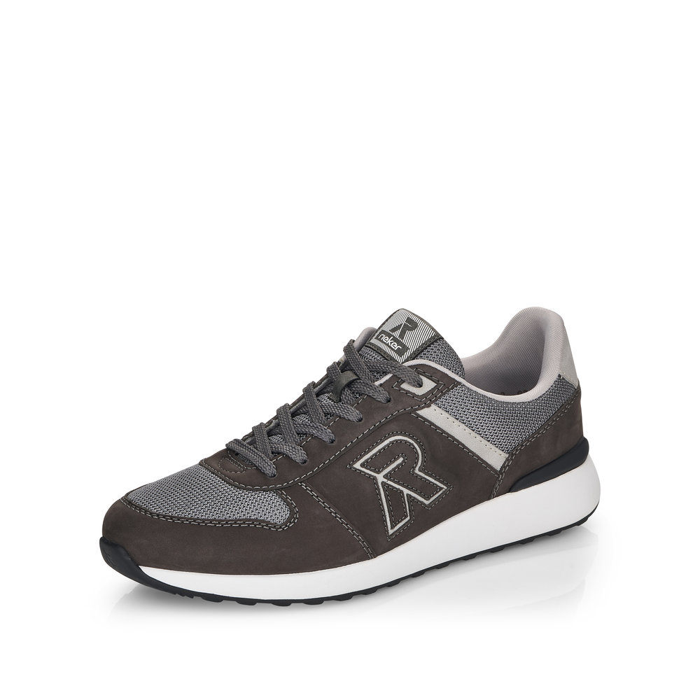 Rieker Mens 07601-45 Grey lace shoe Sizes - 43 Only. Price - £85 NOW £69