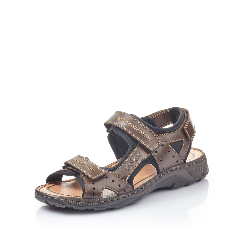 Rieker Mens 26061-25 Brown Sandal Sizes - Sold Out. Price - £65