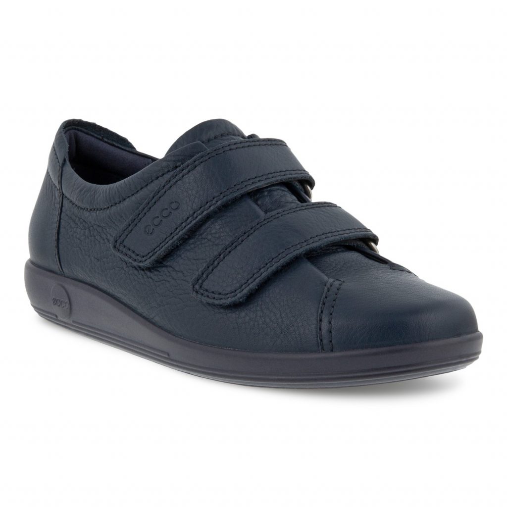 Ecco 206513 Soft 2 Marine twin strap shoe   Sizes - 38 and 39 only.   Price - £85
