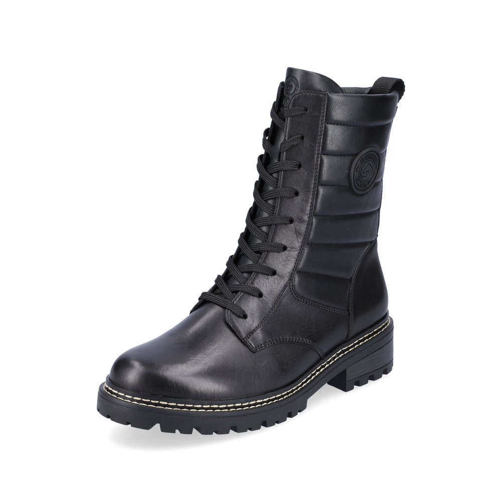 Remonte D0B70-01 Black lace boot Sizes - Sold Out. Price - £92 