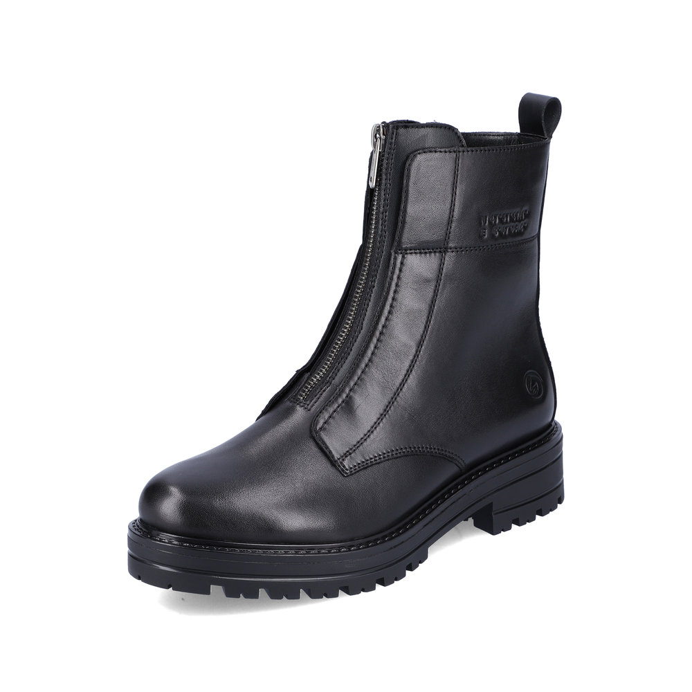 Remonte D2280-01 Black zip boot Sizes - Sold Out. Price - £89 