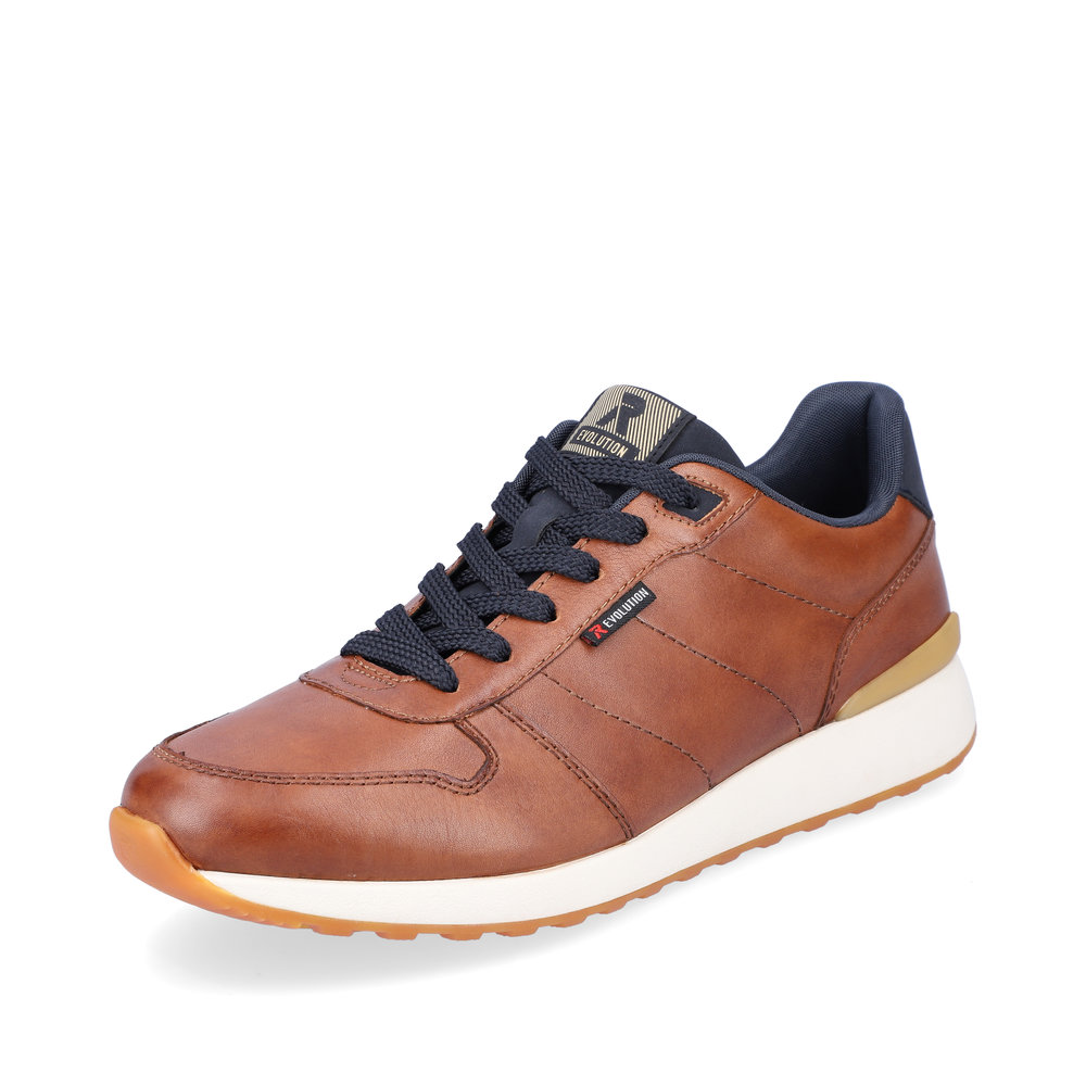 Rieker Mens 07605-24 tan lace shoe Sizes - 45 Only. Price - £87 NOW £65