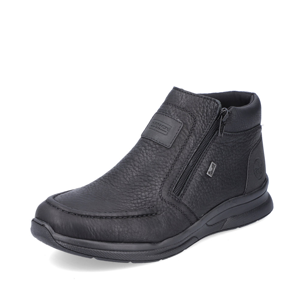 Rieker Mens 14820-00 Black twin zip boot Sizes - 42 to 45. Price - £79 NOW £59