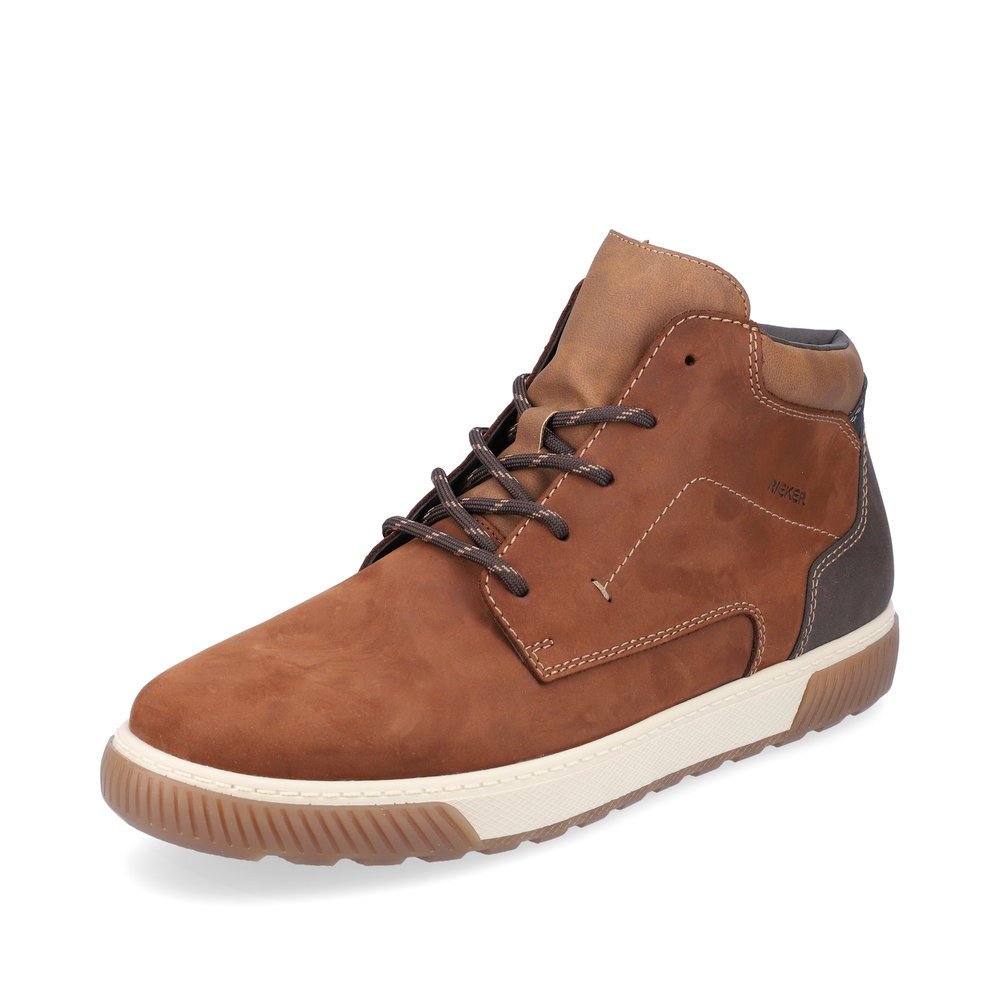 Rieker Mens 18914-22 Brown lace boot Sizes - 41 to 45. Price - £77 NOW £55
