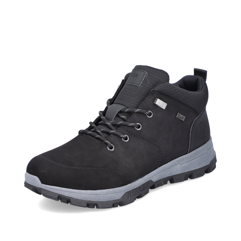 Rieker Mens 35530-00 Black Tex lace boot Sizes - 42 to 45. Price - £82 NOW £59