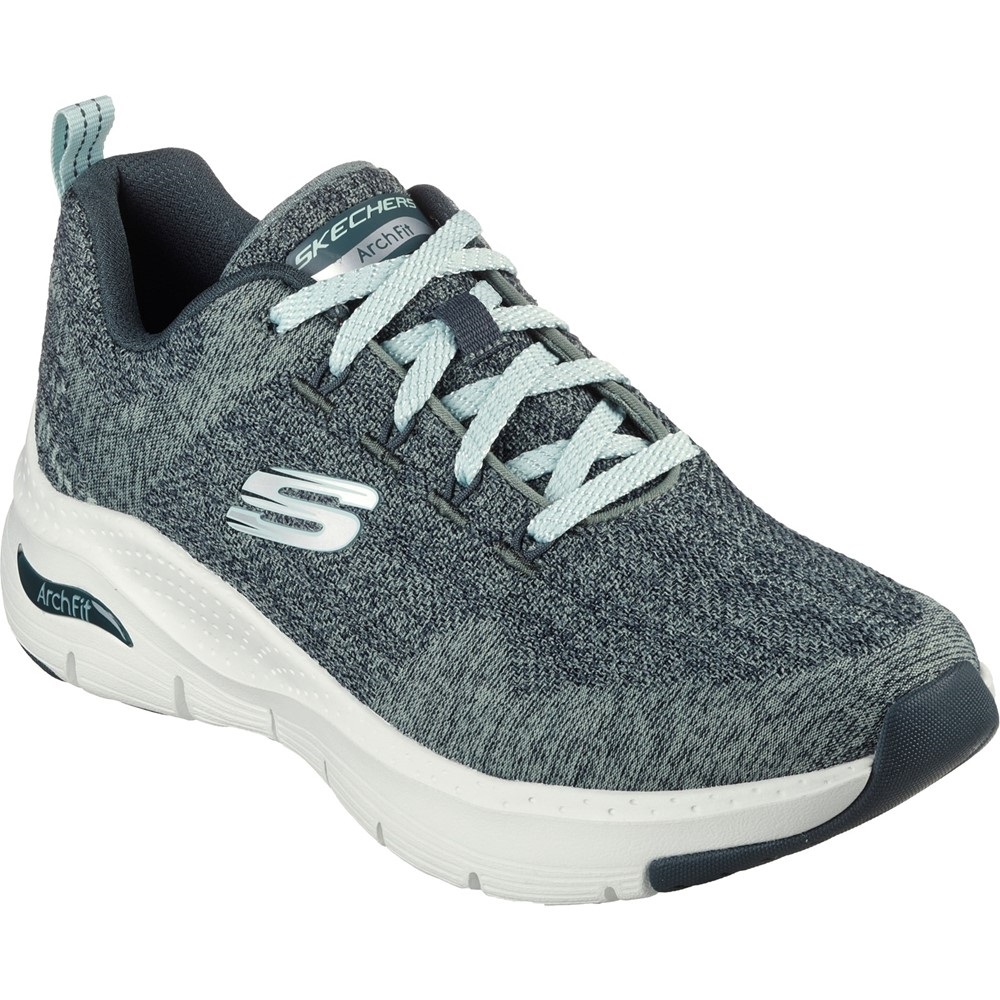 Skechers 149414 Arch Fit Comfy Wave Sage Sizes - 4 to 8. Price - £89