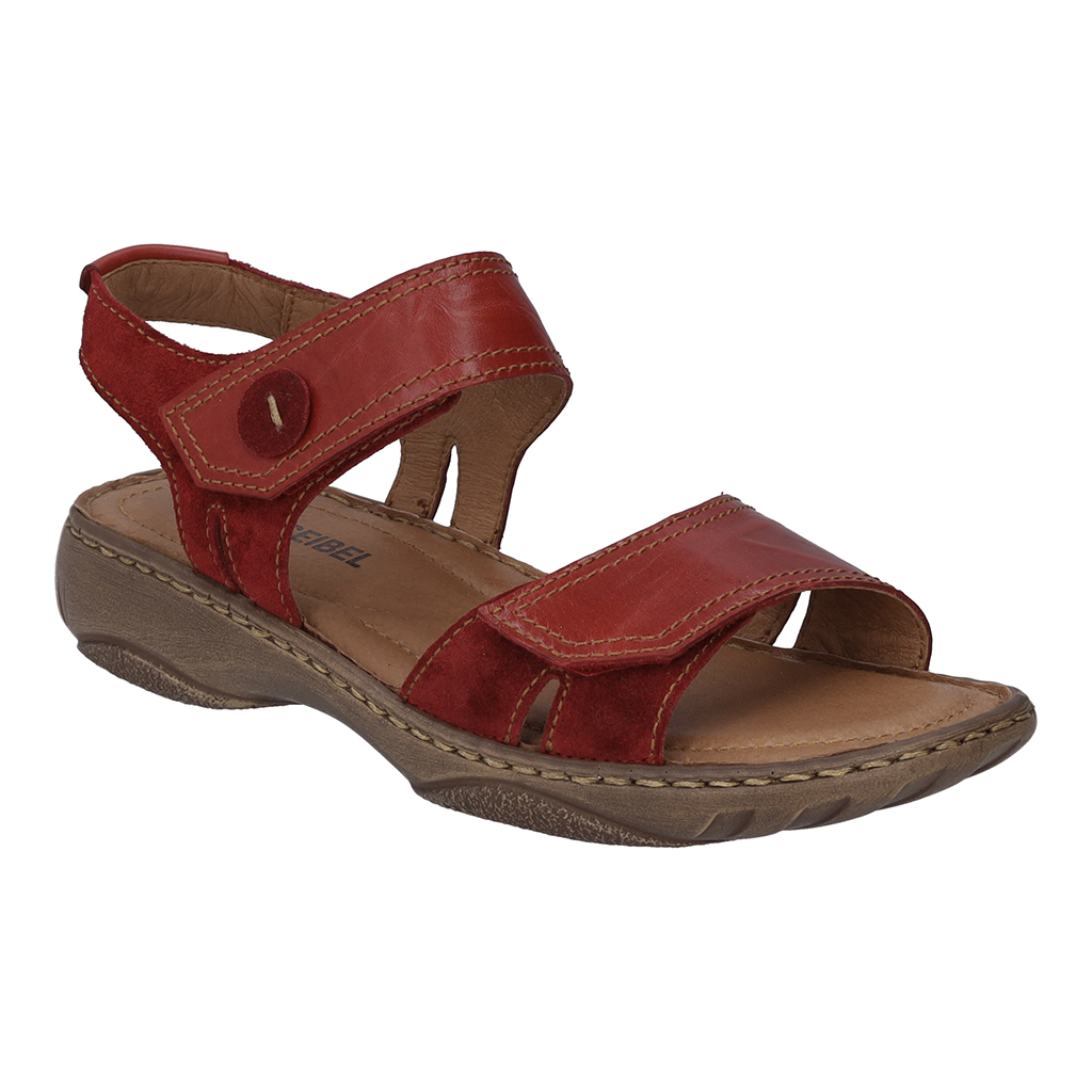 Josef Seibel Debra 58 Red multi sandal Sizes - Sold Out. Price - £75