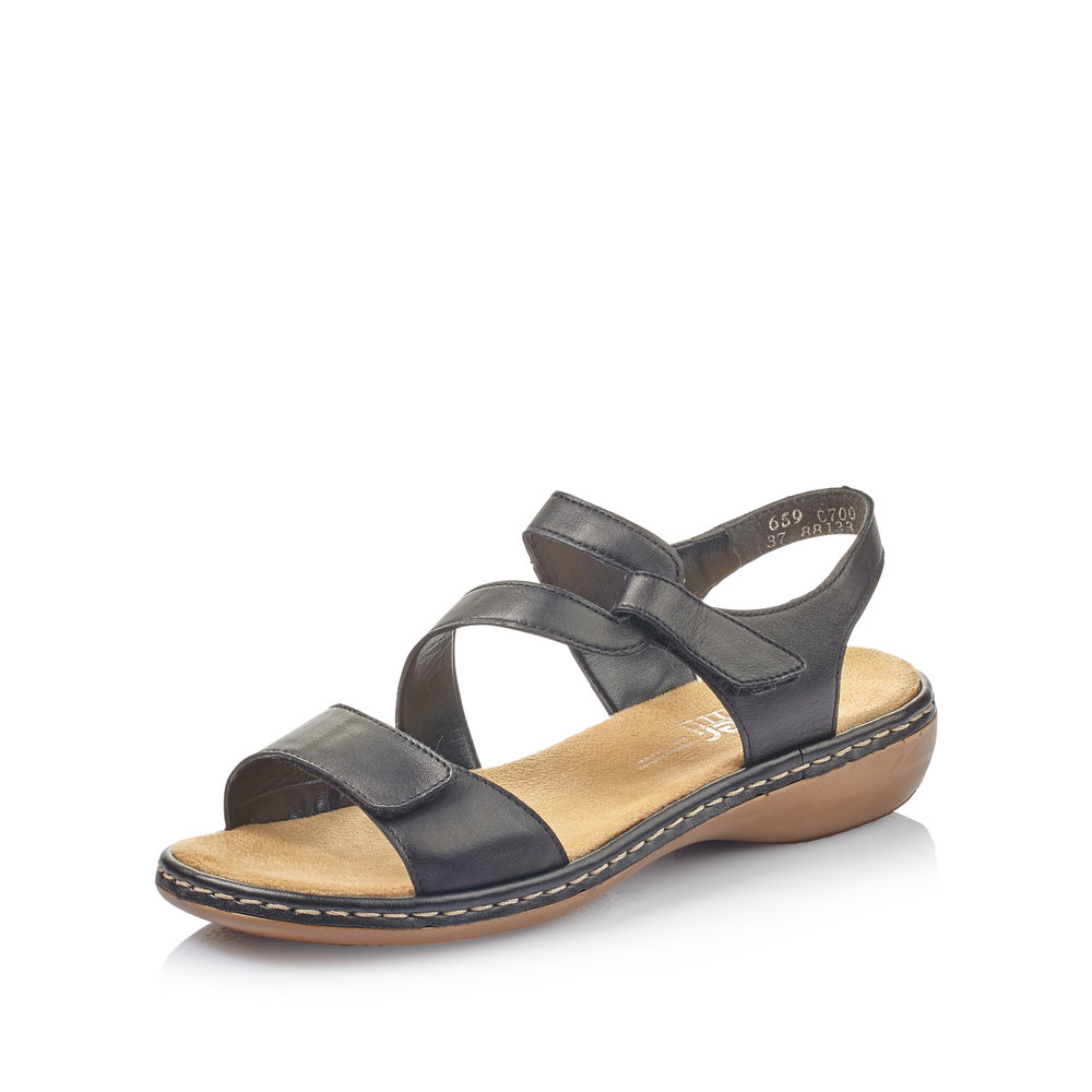 Rieker 659C7-00 Black sandal Sizes - Sold Out. Price - £65