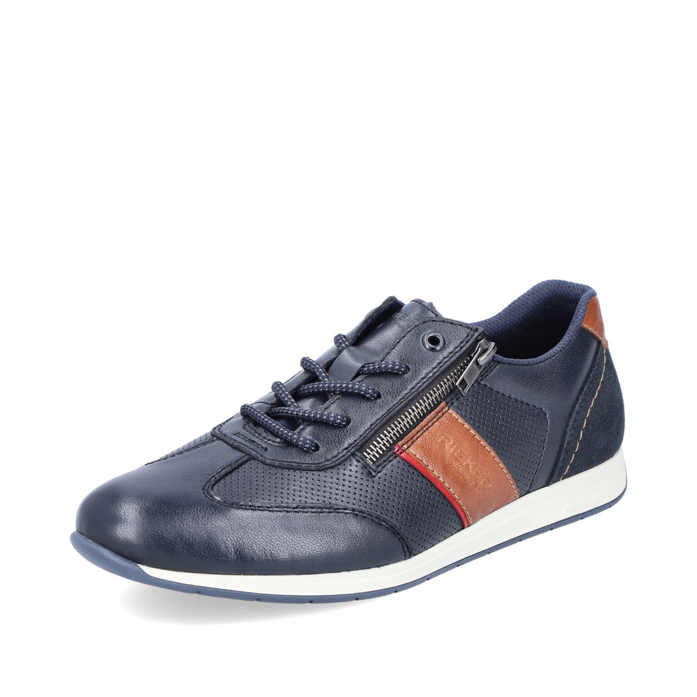 Rieker Mens 11927-14 Navy tan lace shoe Sizes - 45 only. Price - £79 NOW £65