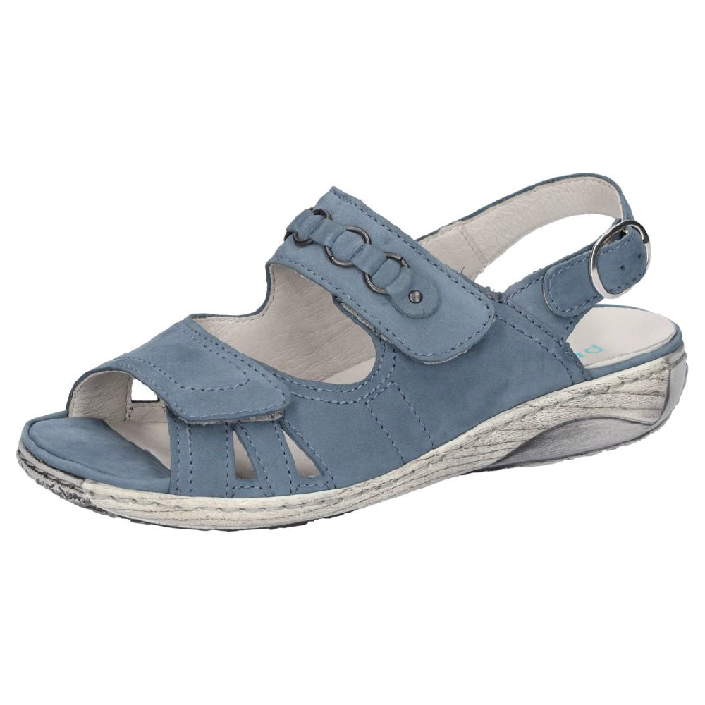 Waldlaufer 210004 Garda Denim sandal Sizes - Sold Out. Price - £79