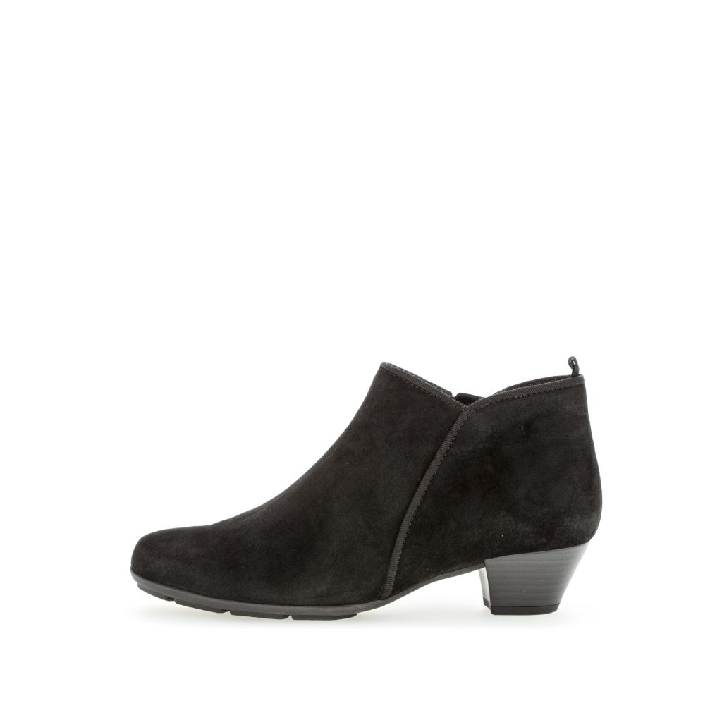 Gabor 35.633.17 Trudy black suede zip boot Sizes - 5 to 7. Price - £99