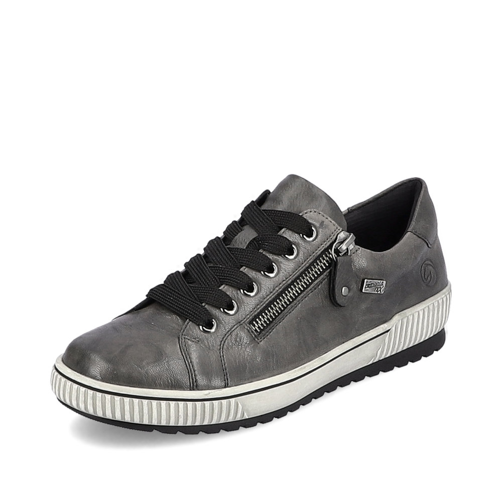 Remonte D0700-42 Grey Tex zip lace shoe Sizes - 38 to 42. Price - £75