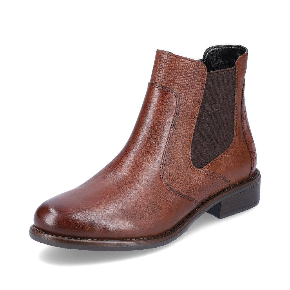 Remonte D0F70-22 Chestnut zip chelsea boot Sizes - 37 to 41. Price - £85