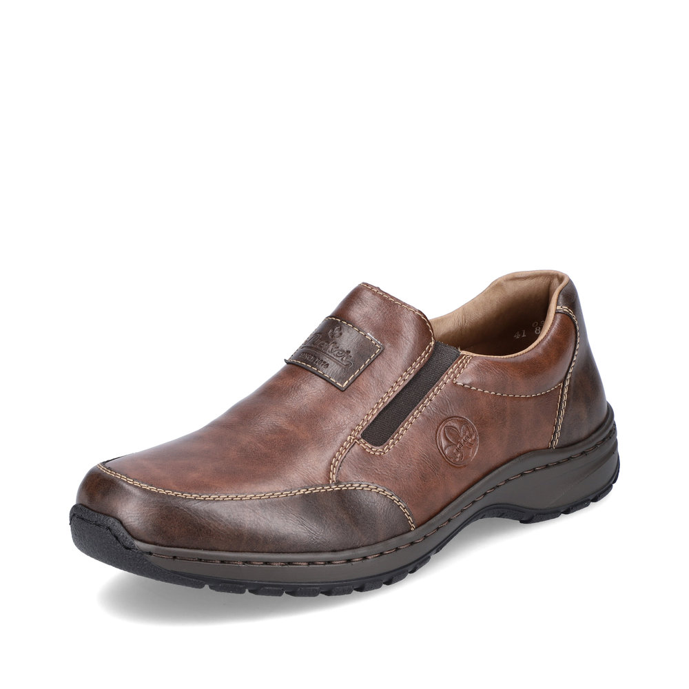 Rieker Mens 03354-26 Brown casual shoe Sizes - 41 to 45. Price - £67
