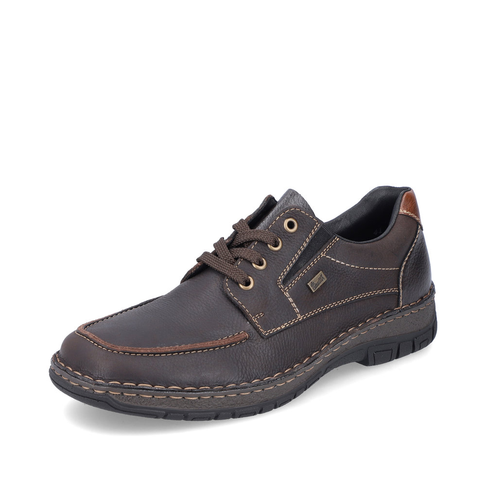Rieker Mens 05100-25 Dark Brown Tex lace shoe Sizes - 41 to 45. Price - £85