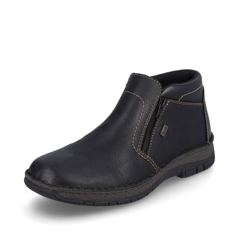 Rieker Mens 05173-00 Black Tex zip boot Sizes - 41 to 46. Price - £82