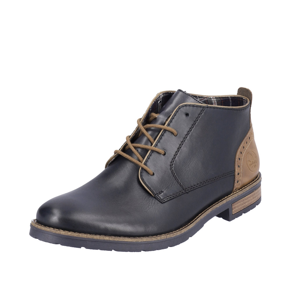 Rieker Mens 14605-14 Navy lace boot Sizes - 41 to 45. Price - £89