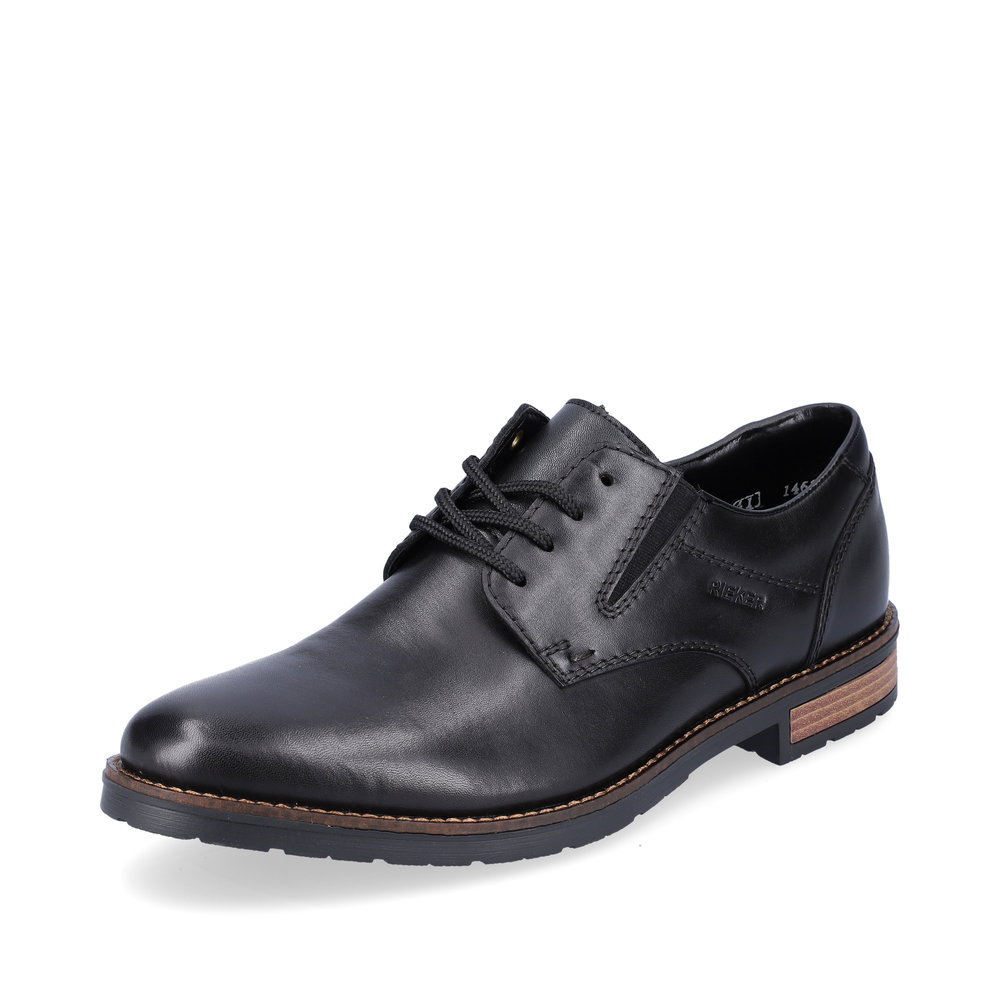 Rieker Mens 14621-00 Black lace shoe Sizes - 41 to 45. Price - £87