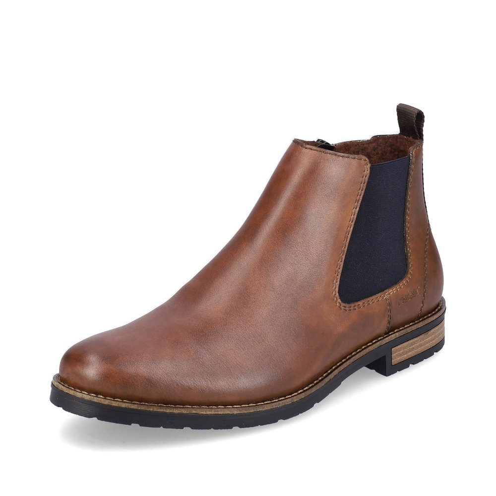 Rieker Mens 14653-24 Brown Chelsea boot Sizes - 41 to 45. Price - £87