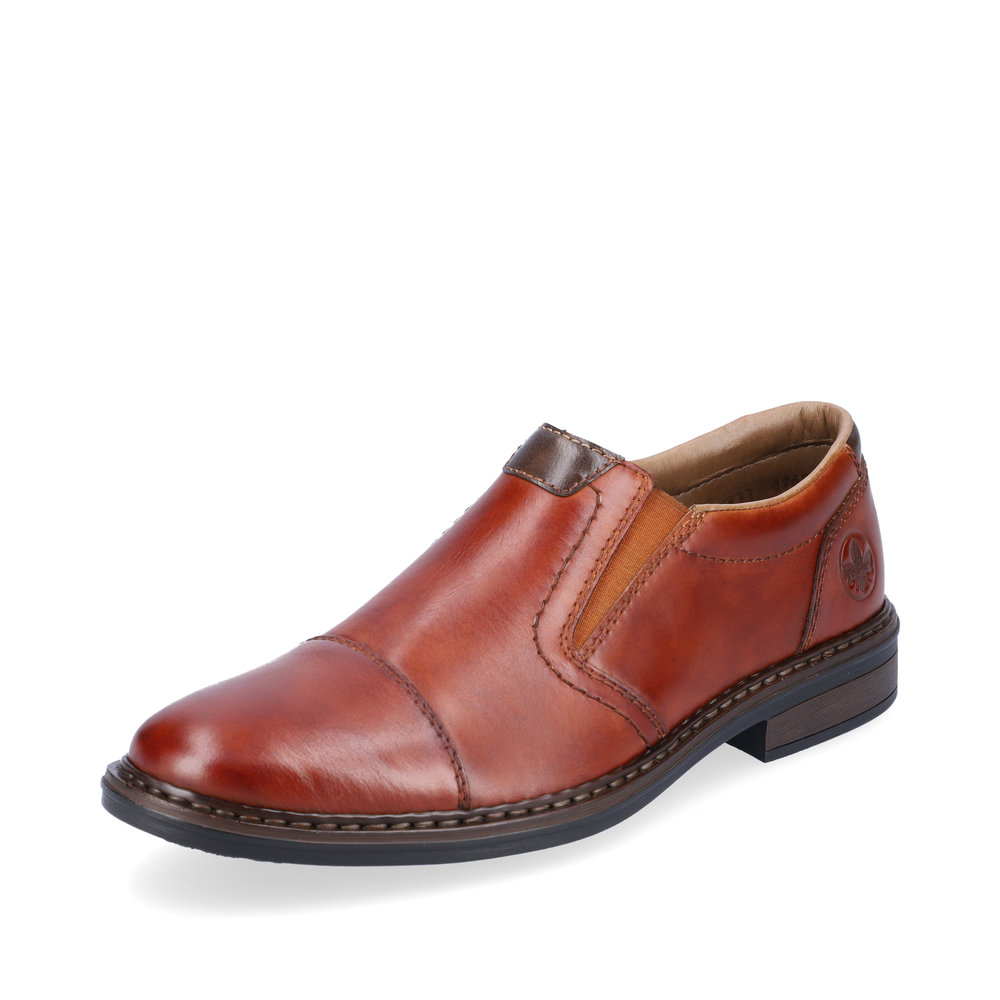 Rieker Mens 17659-23 tan slip on shoe Sizes - 41 to 46. Price - £77